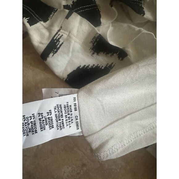 NWT Karen Kane XL Soft Stretch Printed Dress Made In Los Angeles - Picture 5 of 9